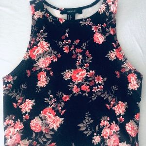 Floral tank top